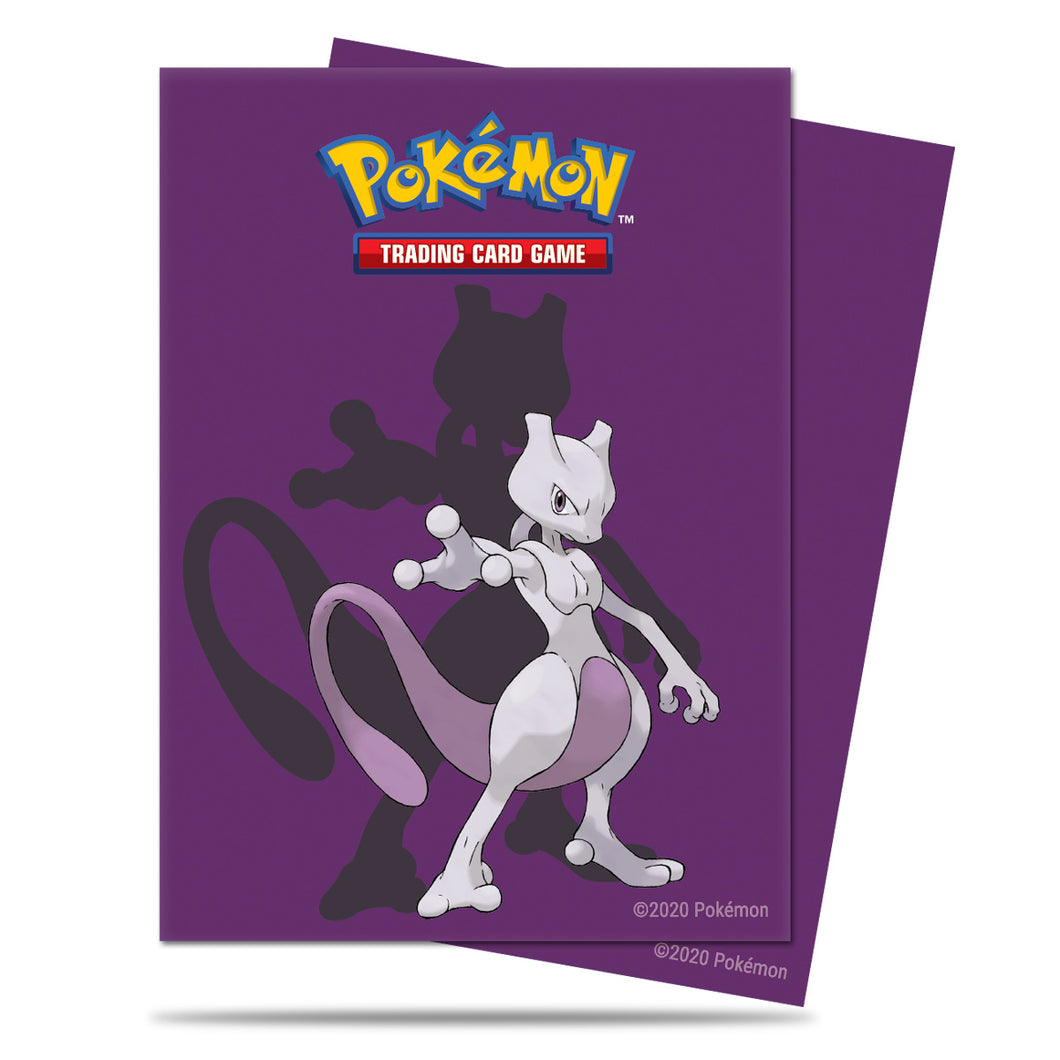 Ultra Pro: Mewtwo Deck Protector sleeves for Pokémon 65ct