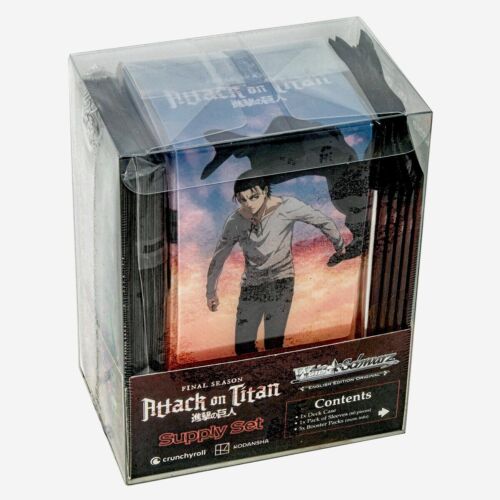 Weiss Schwarz Attack On Titan Final Season Supply Set Table Salt Games