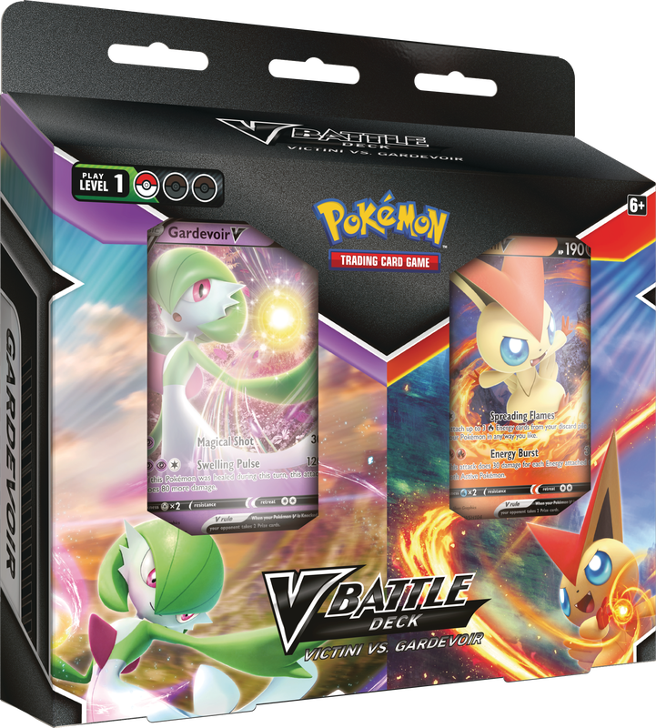 Pokemon TCG: V Battle Deck - Vicitini vs. Gardevoir Table Salt Games Pokemon TCG: V Battle Deck - Vicitini vs. Gardevoir Table Salt Games