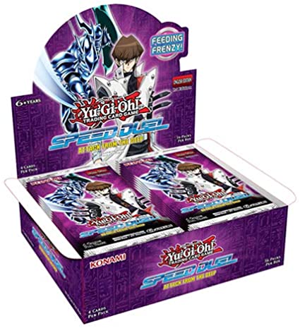 Speed Duel: Attack from the Deep Booster Display Box (36 Packs, 4 Cards Per Pack)