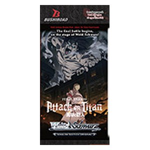 aot booster box Weiss Schwarz: Attack On Titan: Final Season Booster Pack – Table Salt Games