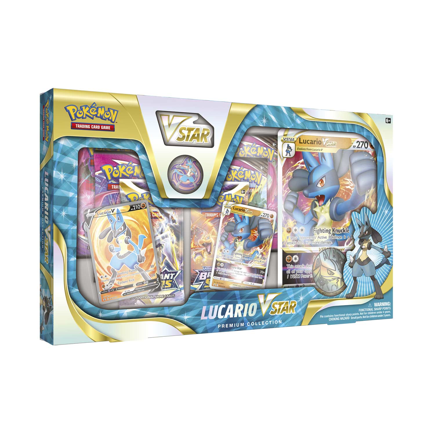 Pokemon TCG: Lucario VSTAR Premium Collection  Table Salt Games