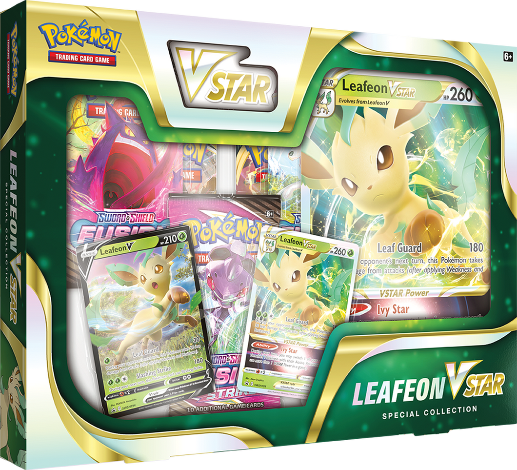 Pokemon TCG: Leafeon VSTAR/Glaceon VSTAR Special Collection Box