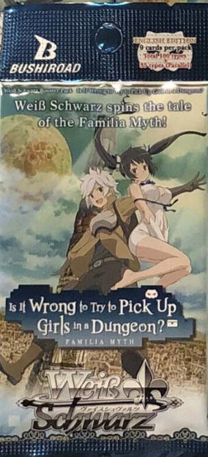 Weiss Schwarz Is It Wrong To Try To Pick Up Girls In popular A Dungeon Danmachi Pack New