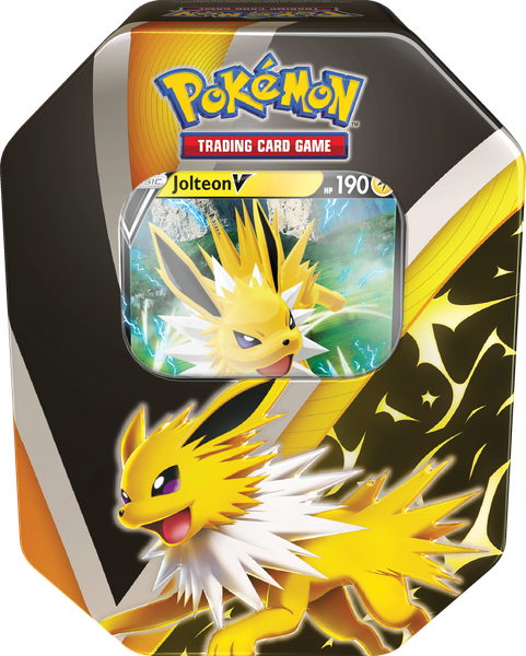 pokémon trading card game eevee evolutions tin vaporeon v Eevee Evolutions Tin – Table Salt Games