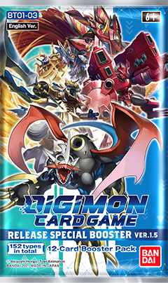 Digimon TCG: RELEASE SPECIAL BOOSTER Ver.1.5 [BT01-03]