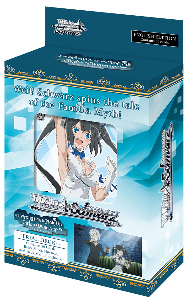 Weiss Schwarz: Is It Wrong to Try to Pick Up Girls in a Dungeon? Danmachi Trial Deck+