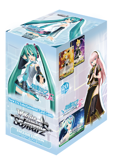 hatsune miku booster box Weiss Schwarz: Hatsune Miku: Project DIVA F 2nd Booster Box – Table Salt Games